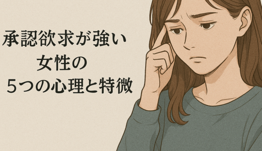 承認欲求の強い女性の5つの心理と特徴！比較グセを直せば心が軽くなる！